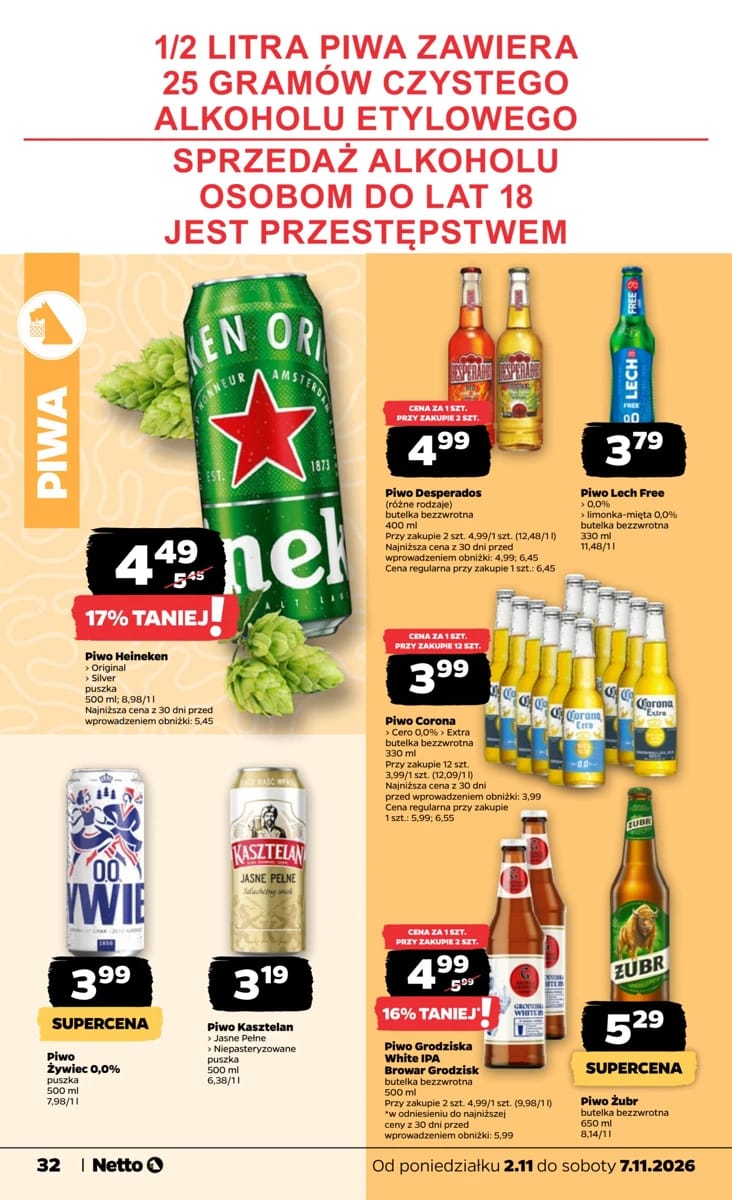 Gazetka Netto, strona 32 z 40