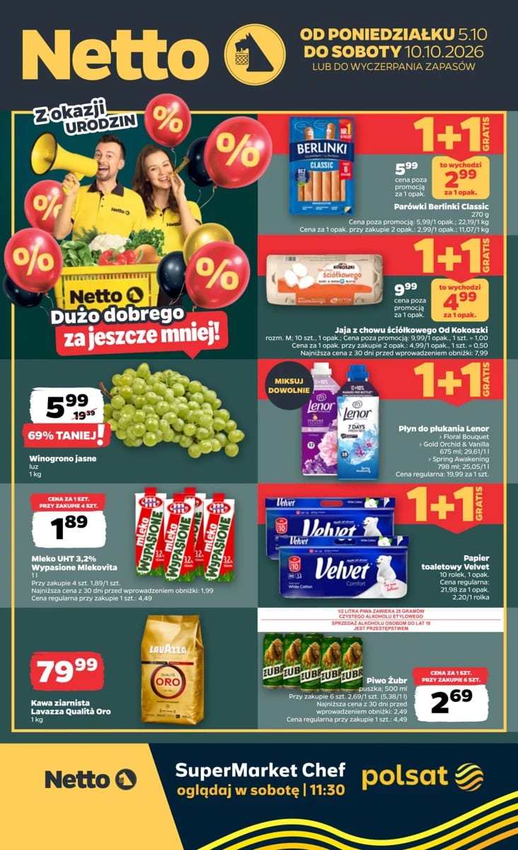 Gazetka Netto, strona 1 z 37