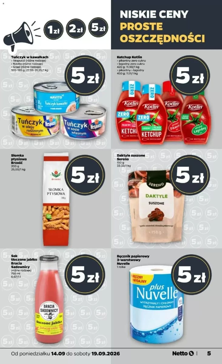 Gazetka Netto, strona 5 z 39