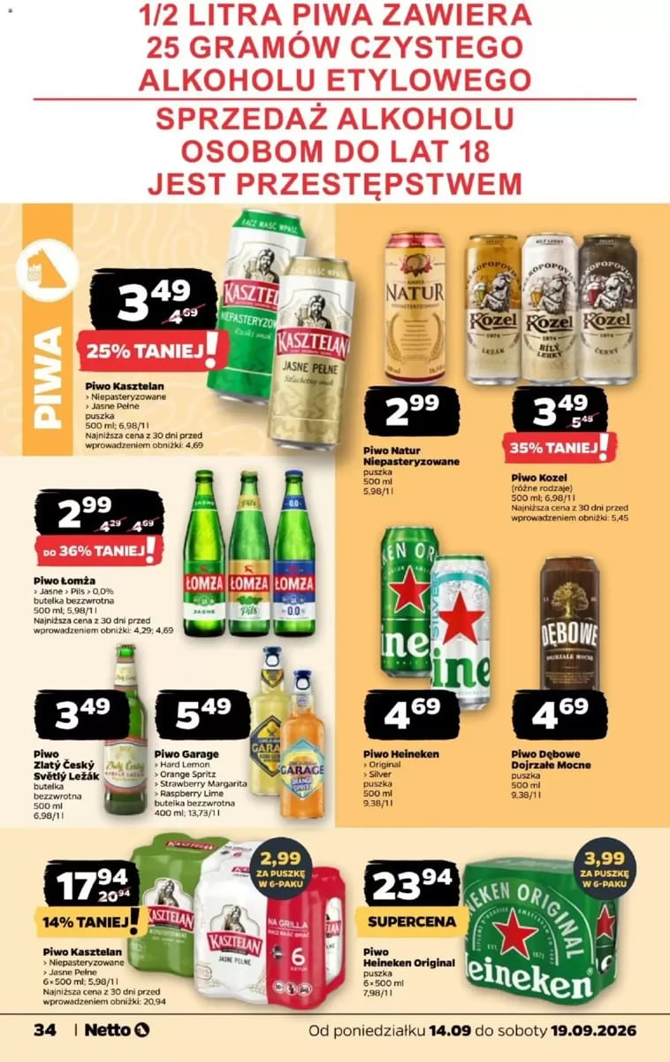 Gazetka Netto, strona 34 z 39