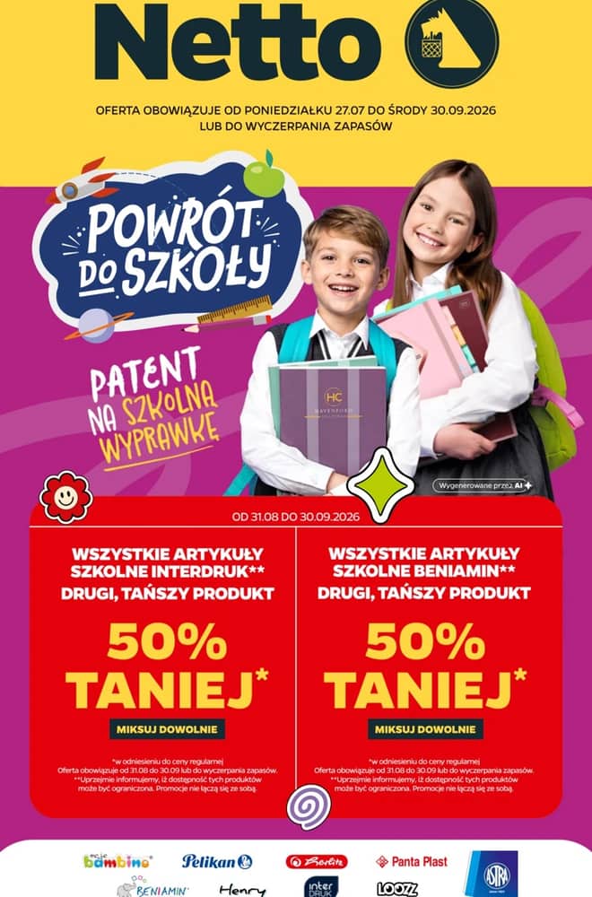 Okładka gazetki Netto, ważna 19–30 wrzesień 2026