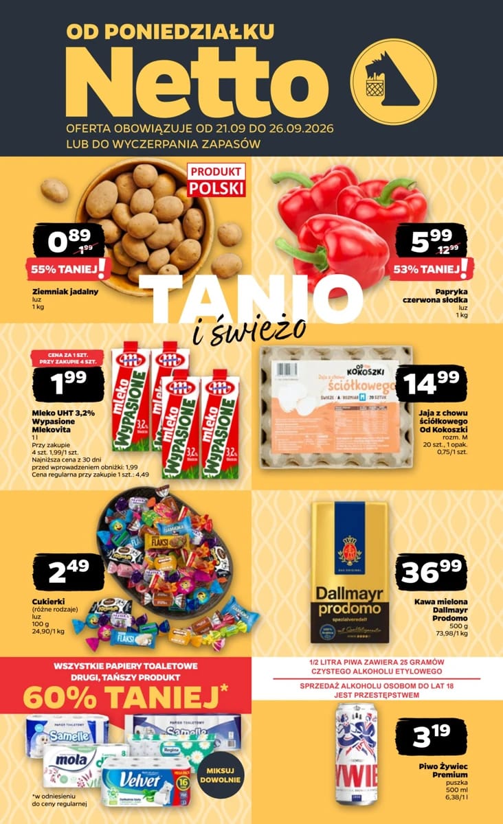 Gazetka Netto, strona 1 z 44