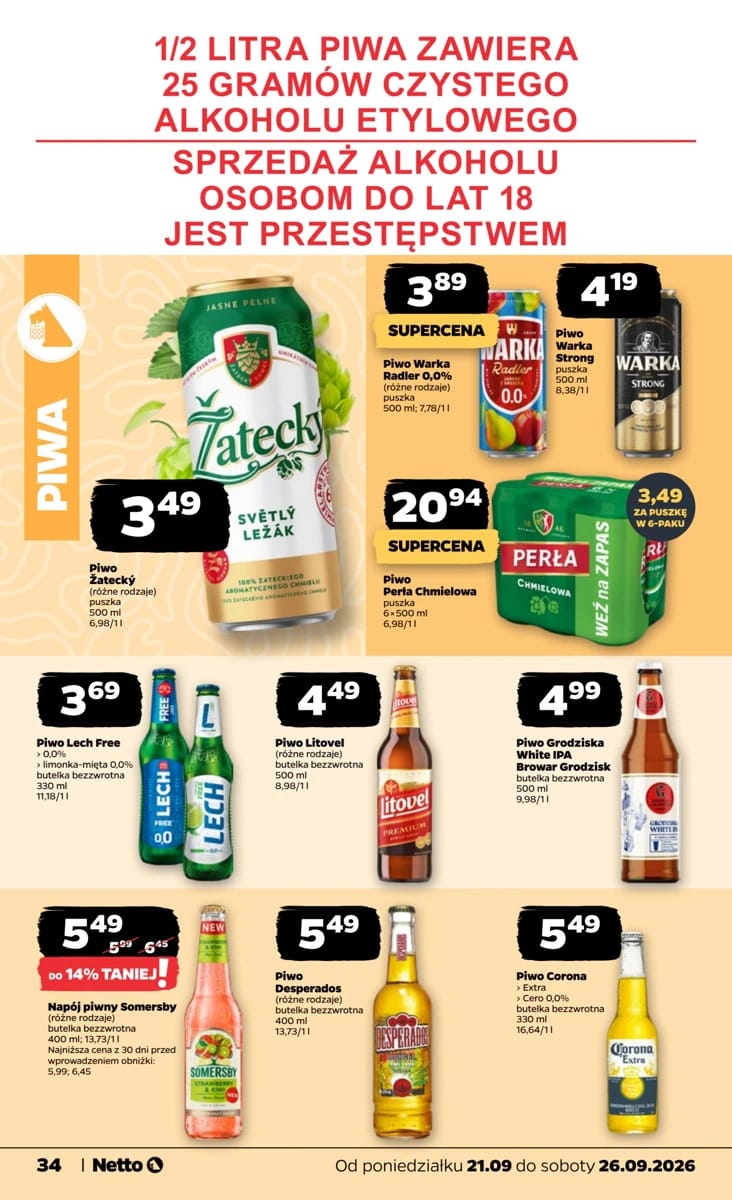 Gazetka Netto, strona 34 z 44