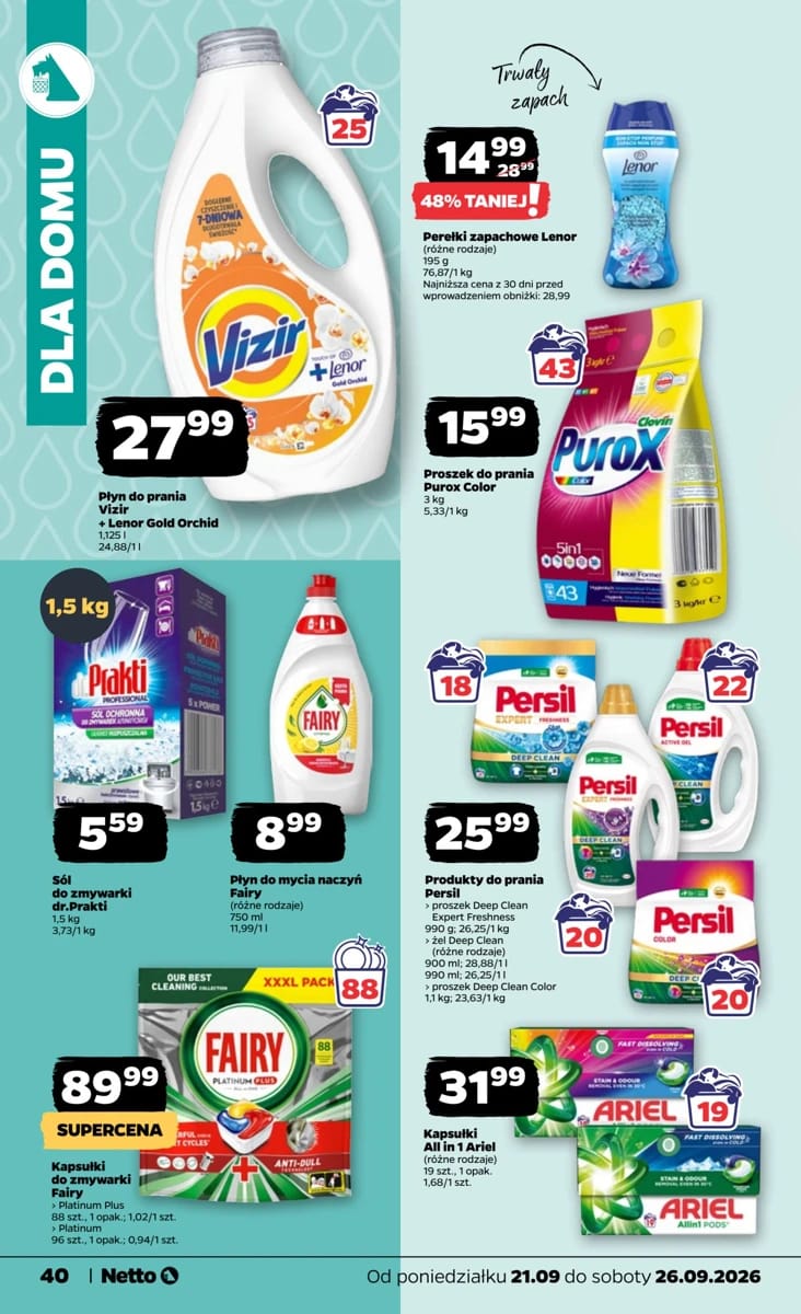 Gazetka Netto, strona 40 z 44