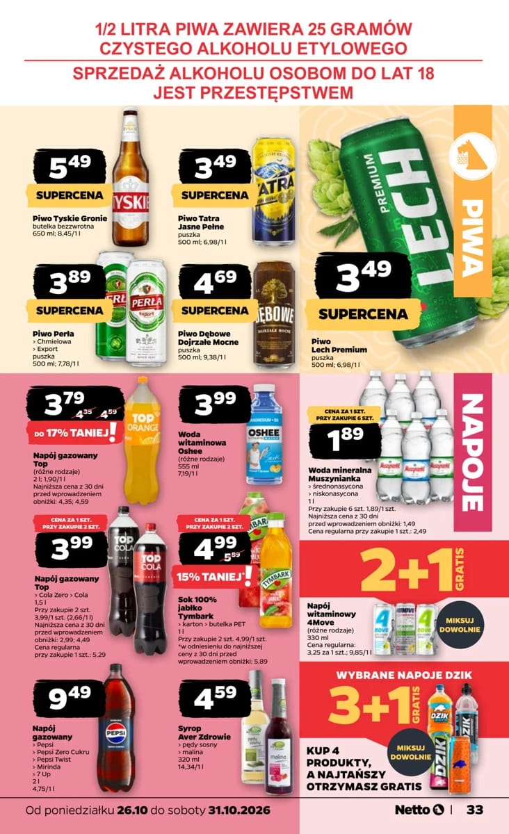 Gazetka Netto, strona 33 z 43
