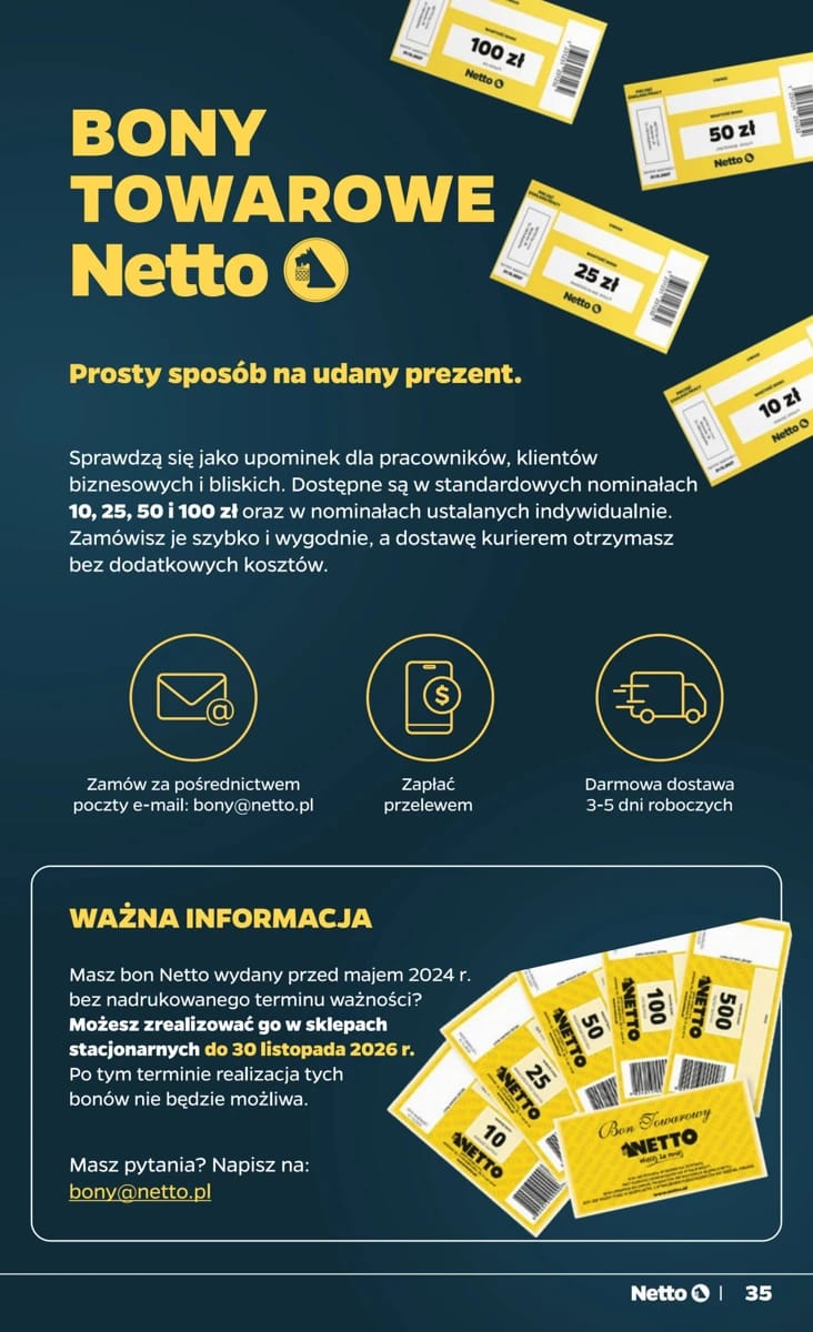 Gazetka Netto, strona 35 z 43
