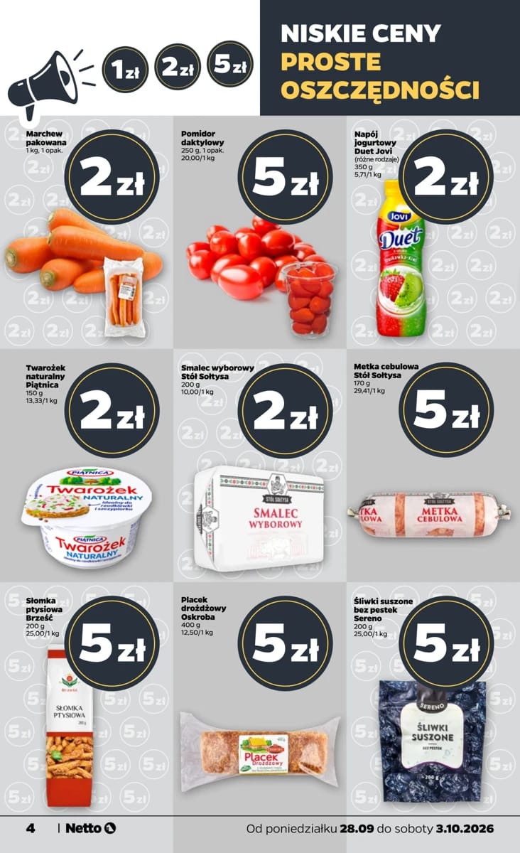 Gazetka Netto, strona 4 z 36