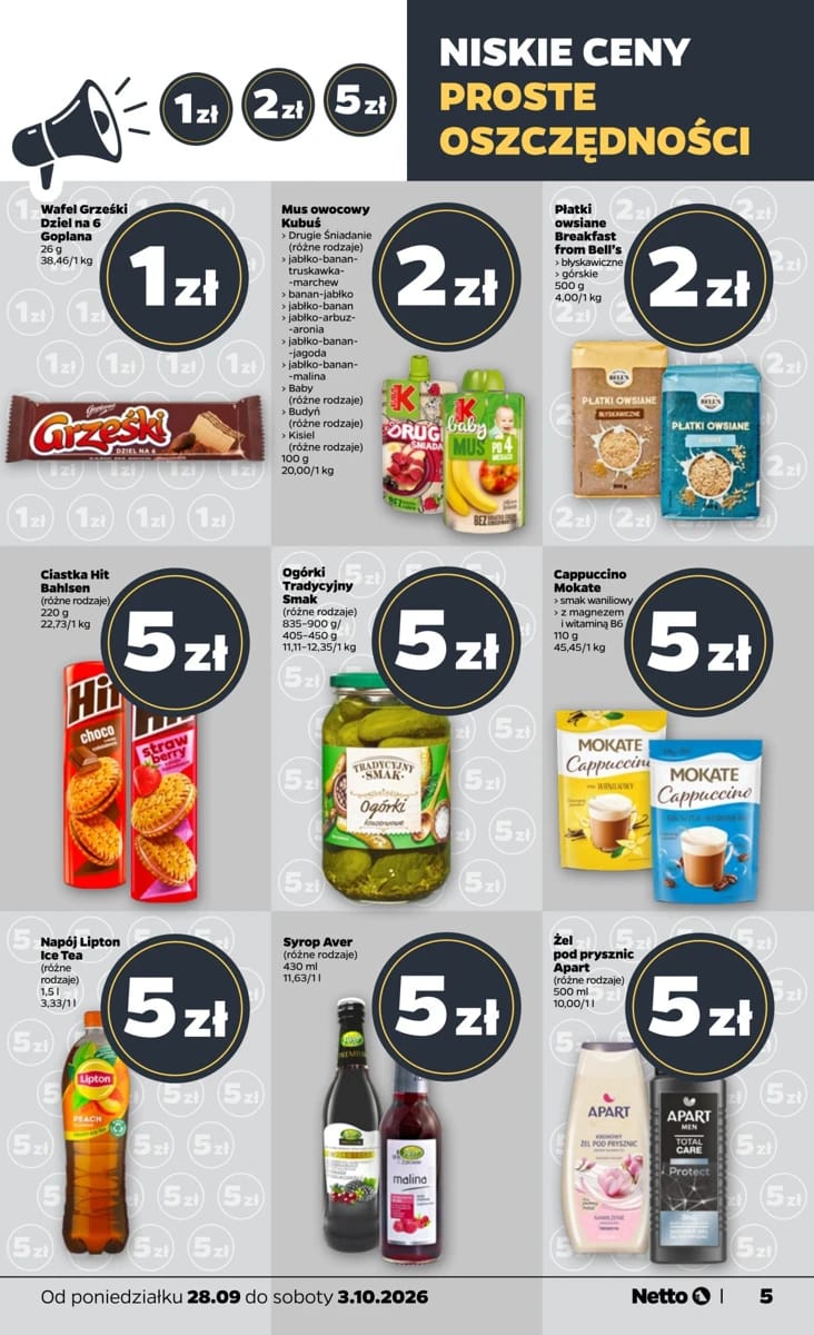 Gazetka Netto, strona 5 z 36