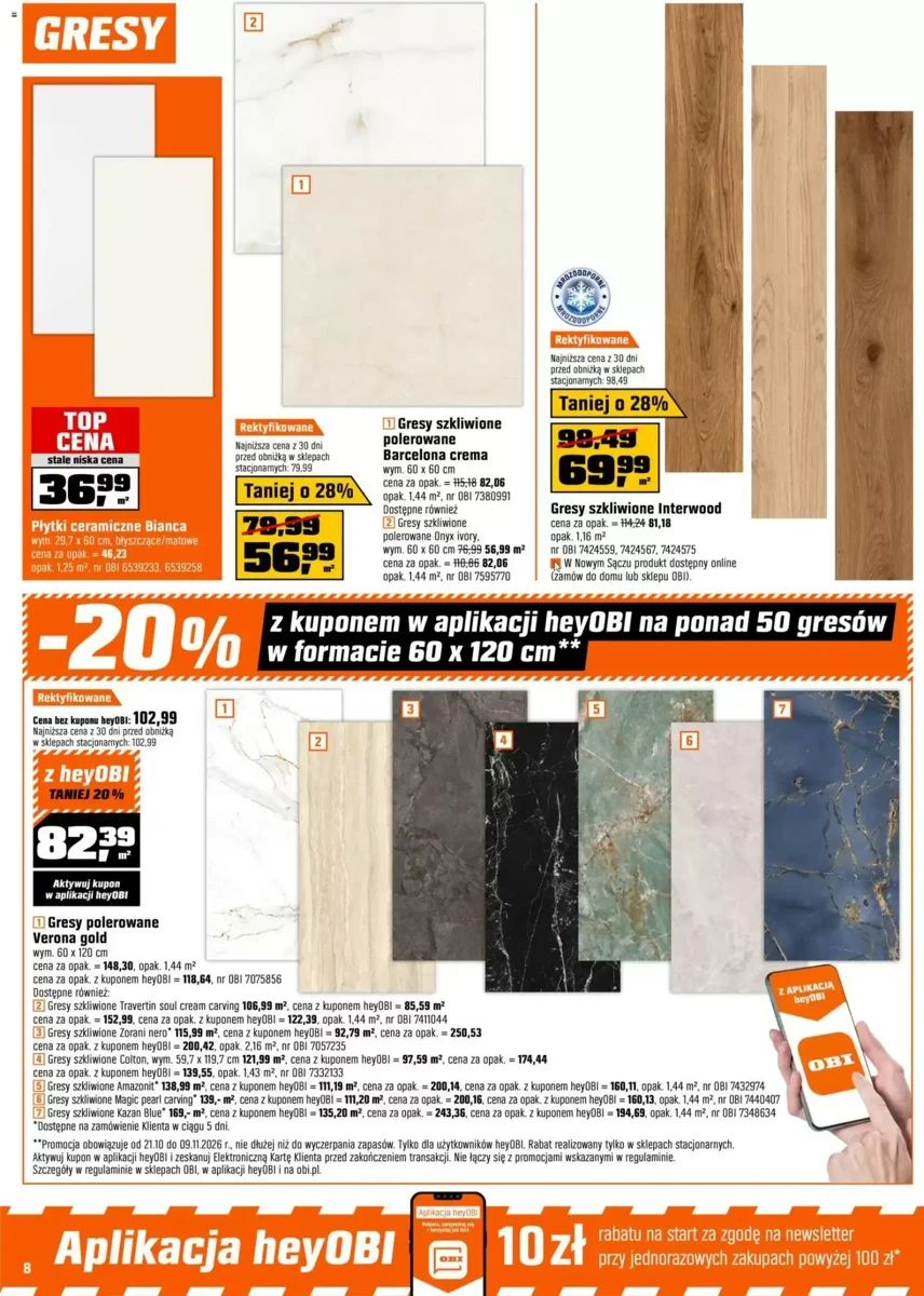 Gazetka OBI, strona 8 z 16