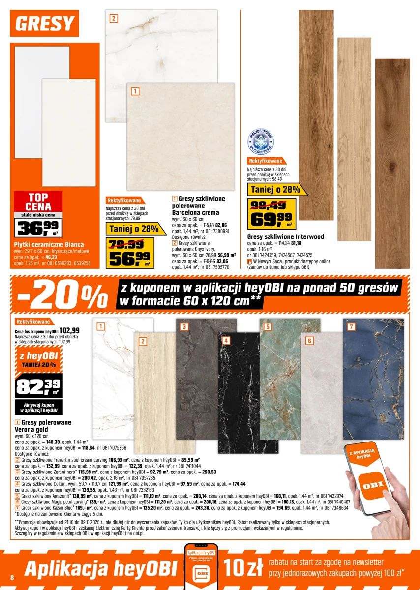 Gazetka OBI, strona 8 z 16