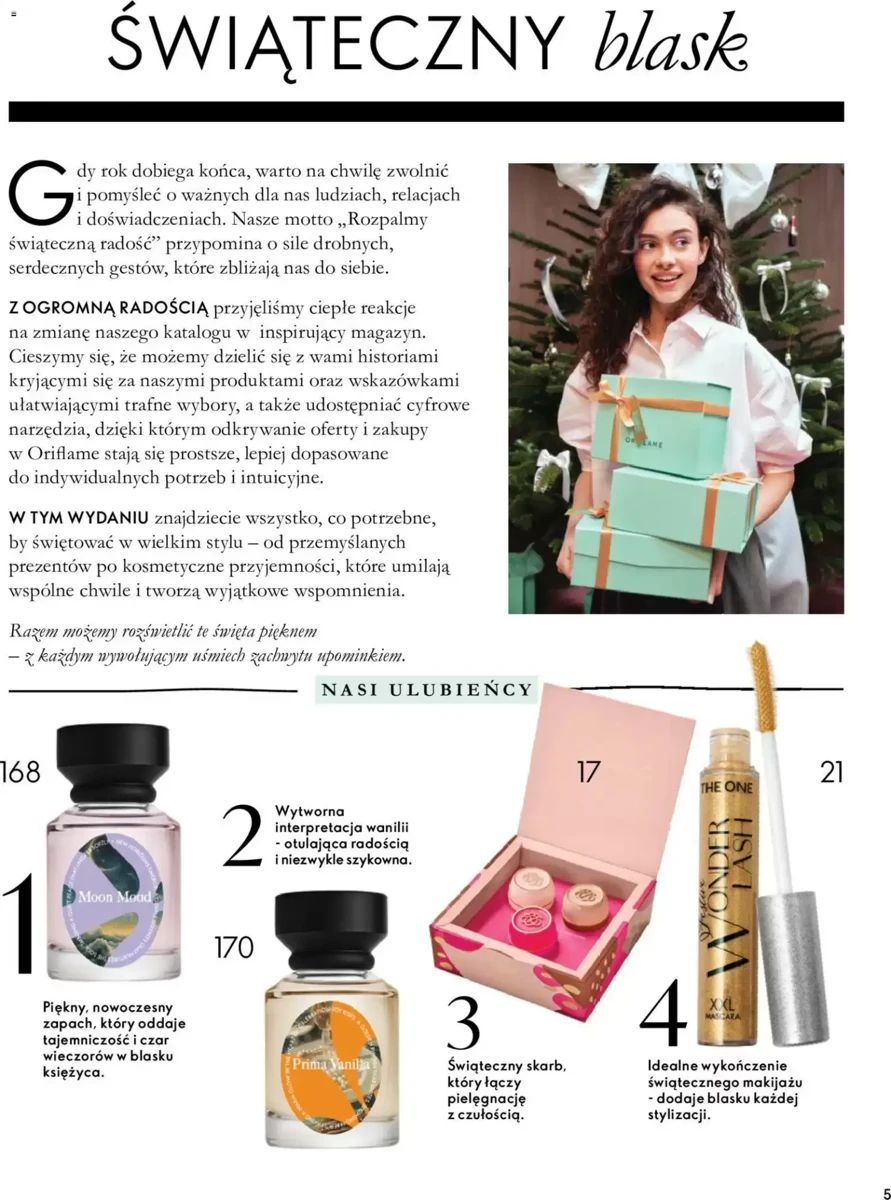 Gazetka Oriflame, strona 5 z 172