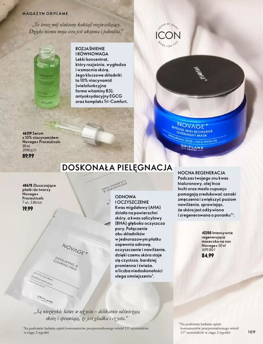 Gazetka Oriflame, strona 109 z 172