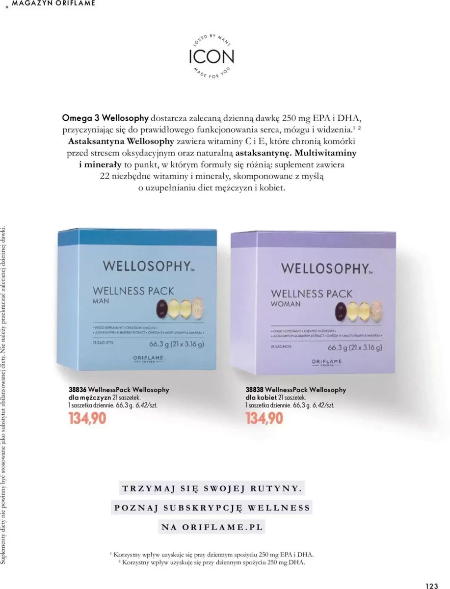 Gazetka Oriflame, strona 123 z 172