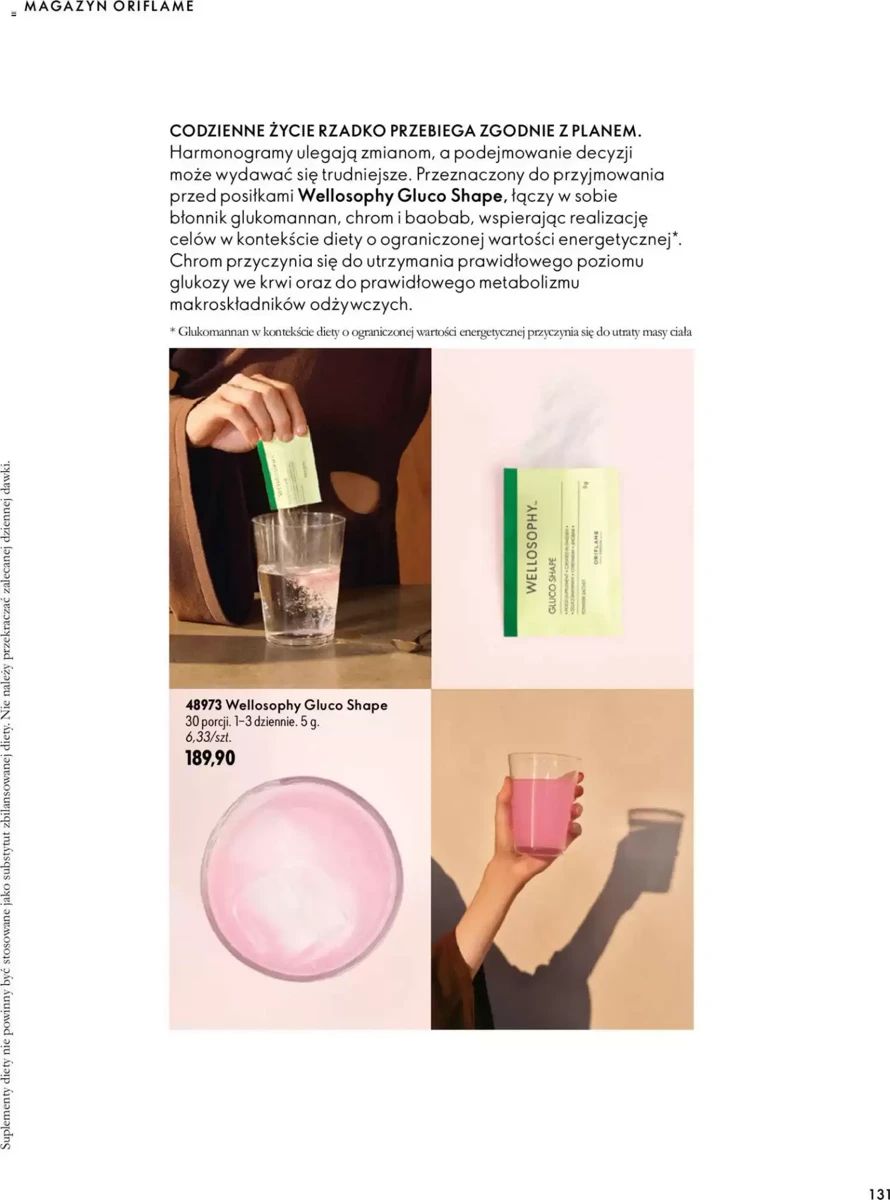Gazetka Oriflame, strona 131 z 172