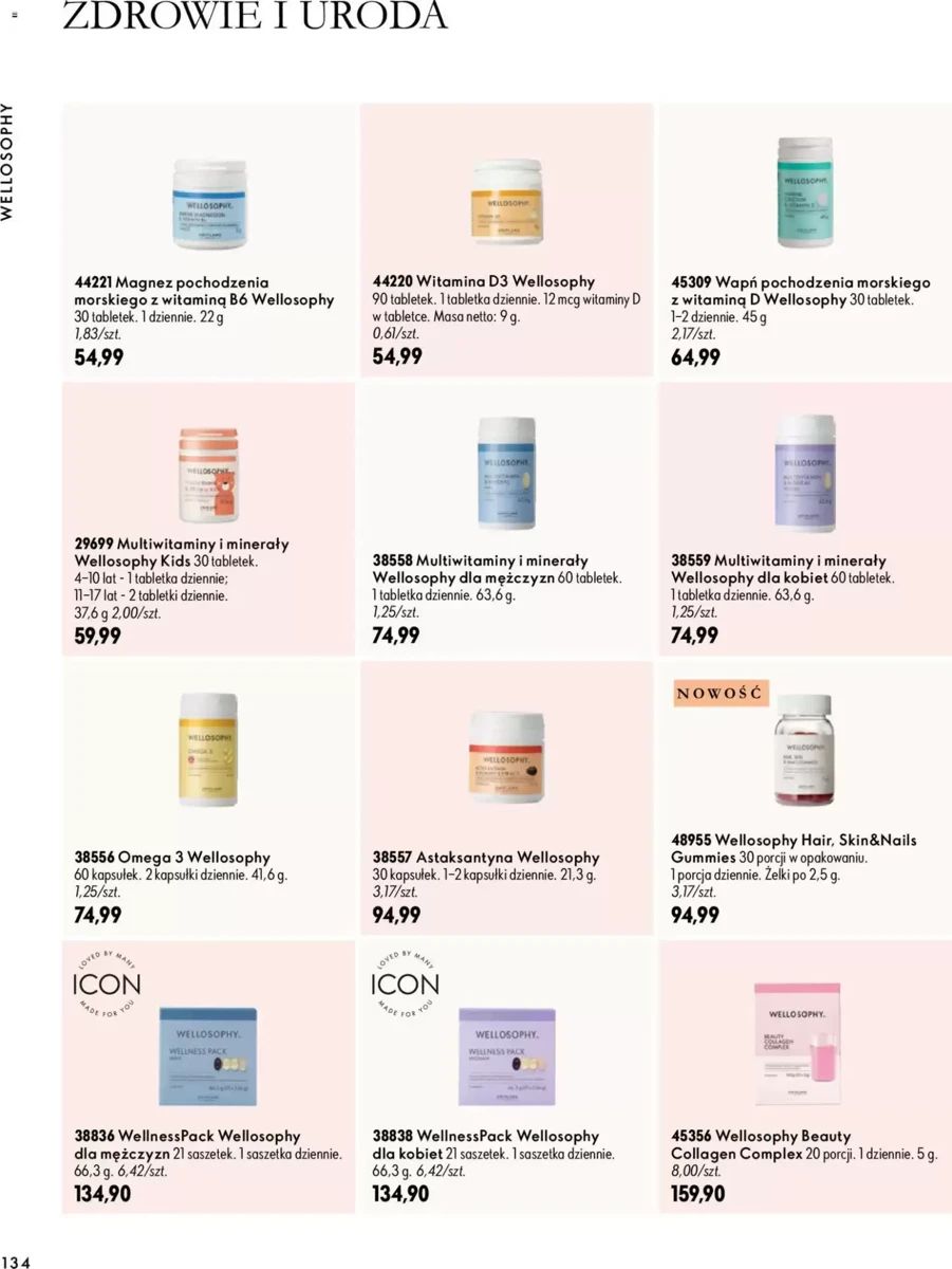 Gazetka Oriflame, strona 134 z 172