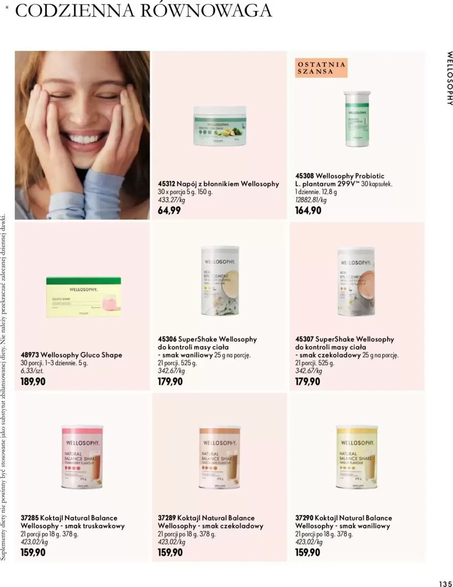 Gazetka Oriflame, strona 135 z 172