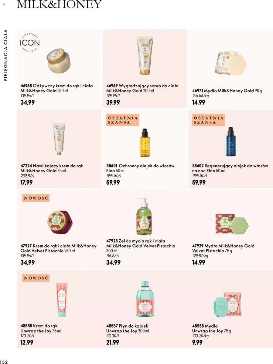 Gazetka Oriflame, strona 152 z 172