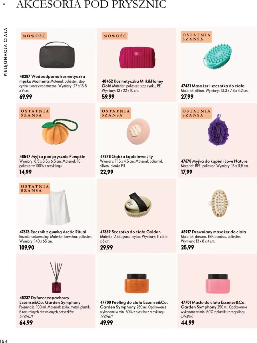 Gazetka Oriflame, strona 154 z 172