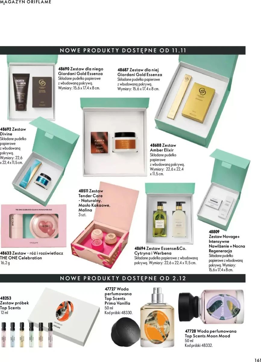 Gazetka Oriflame, strona 161 z 172