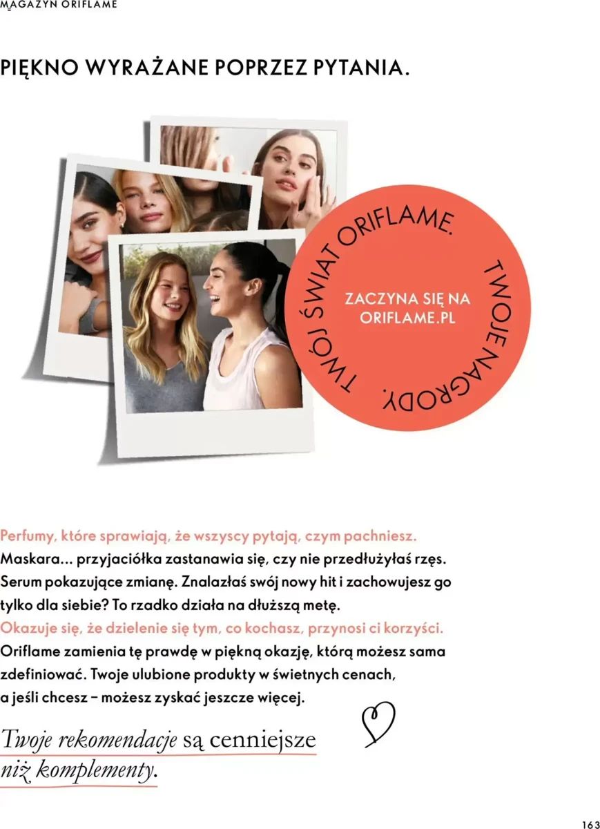 Gazetka Oriflame, strona 163 z 172