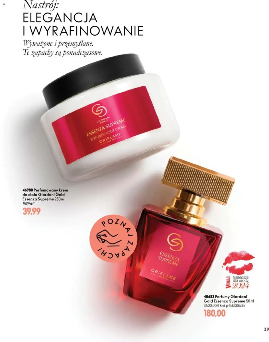 Gazetka Oriflame, strona 39 z 172
