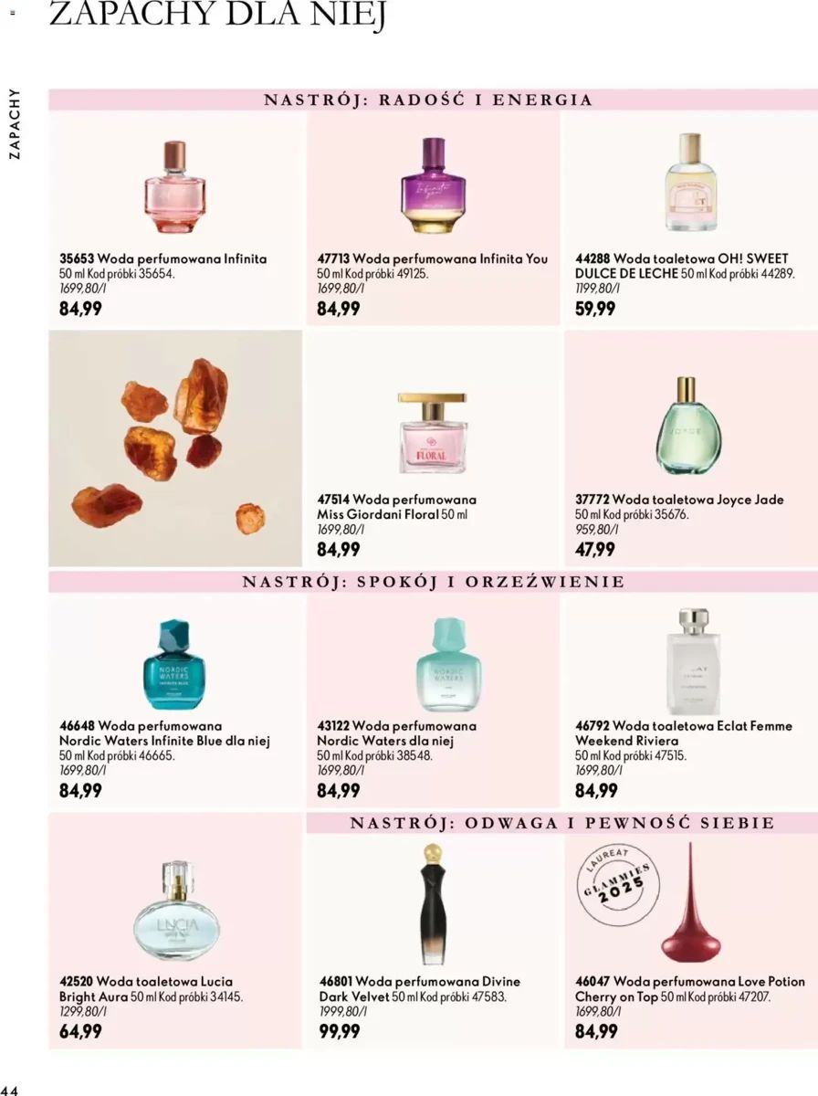 Gazetka Oriflame, strona 44 z 172
