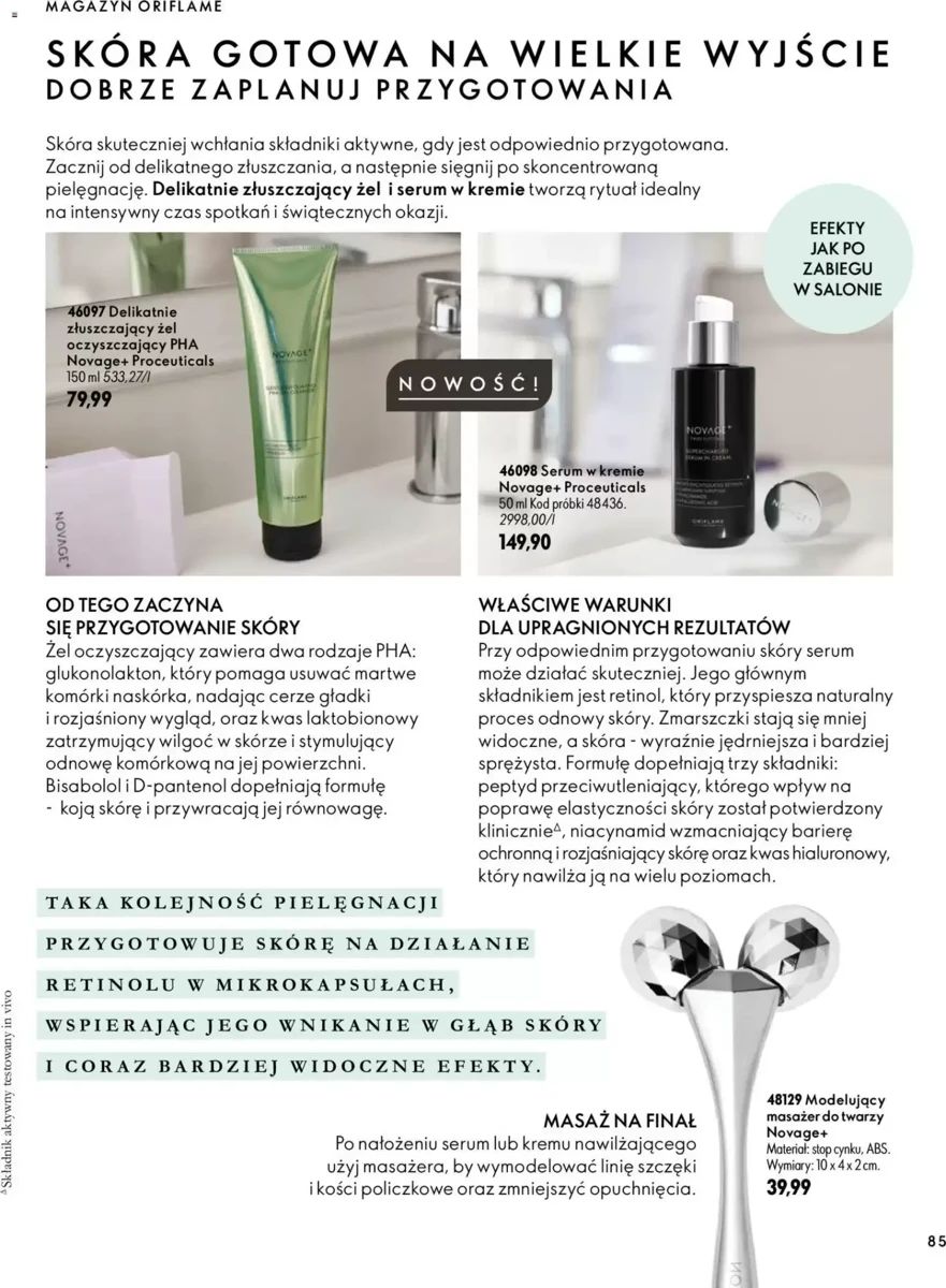 Gazetka Oriflame, strona 85 z 172