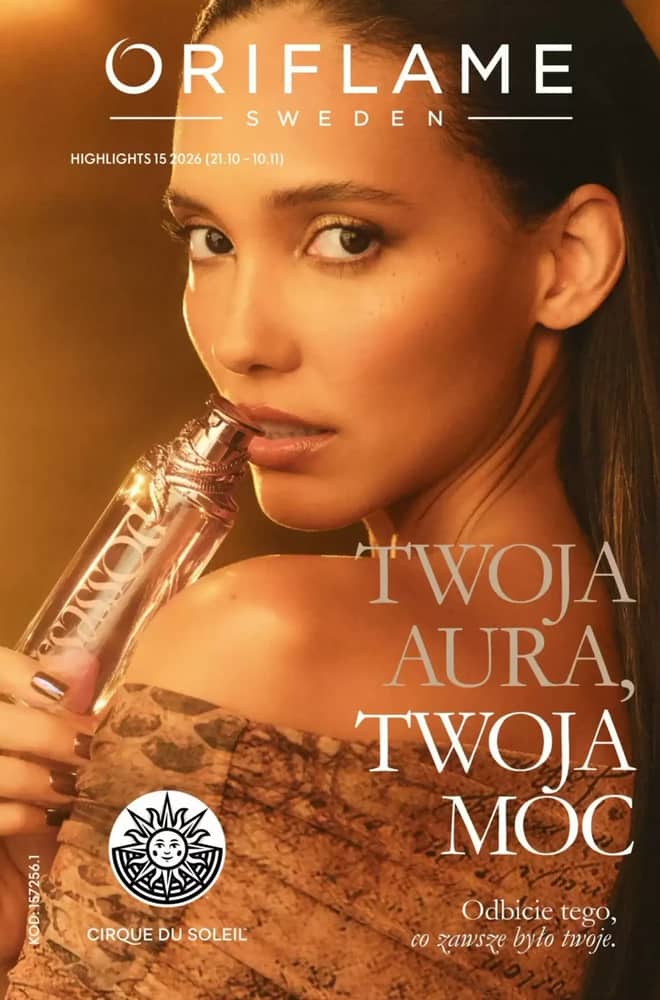 Okładka gazetki Oriflame, ważna 21 października 2026 – 10 listopada 2026