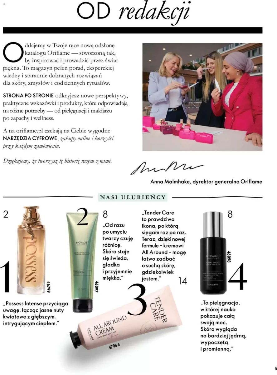 Gazetka Oriflame, strona 5 z 172