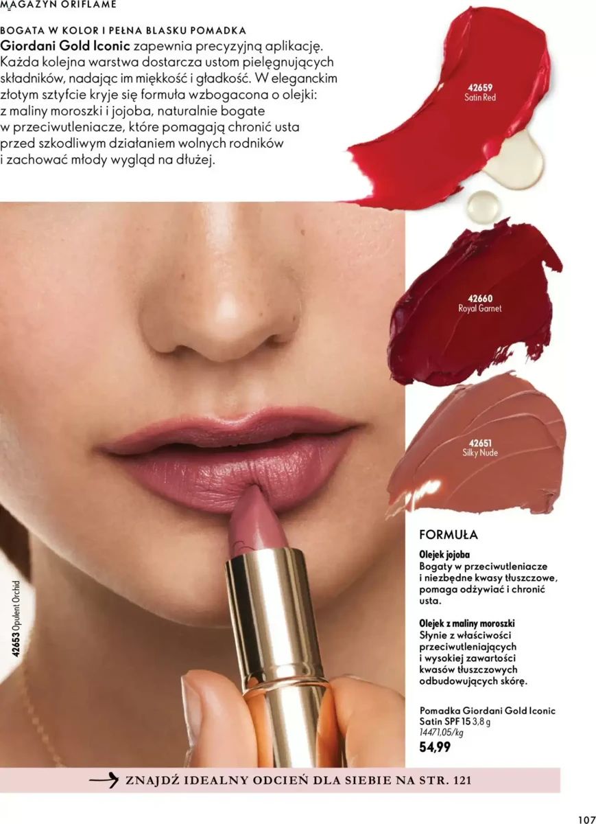 Gazetka Oriflame, strona 107 z 172