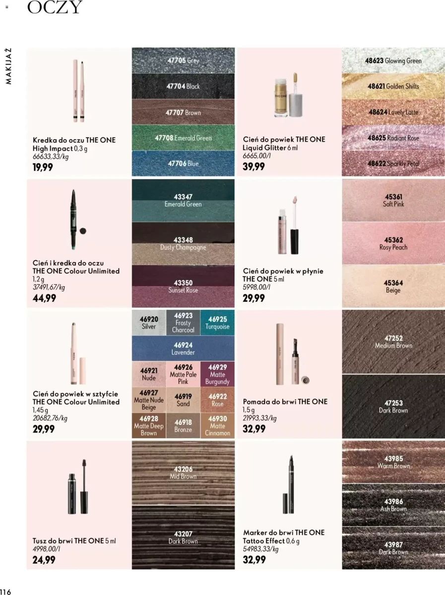 Gazetka Oriflame, strona 116 z 172