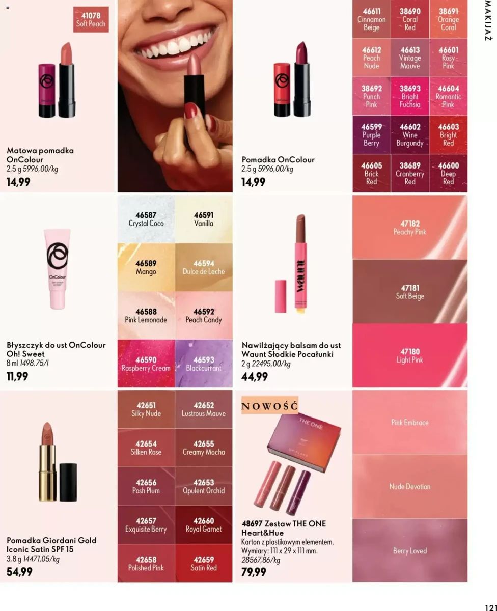 Gazetka Oriflame, strona 121 z 172