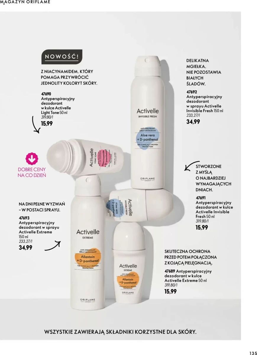 Gazetka Oriflame, strona 135 z 172
