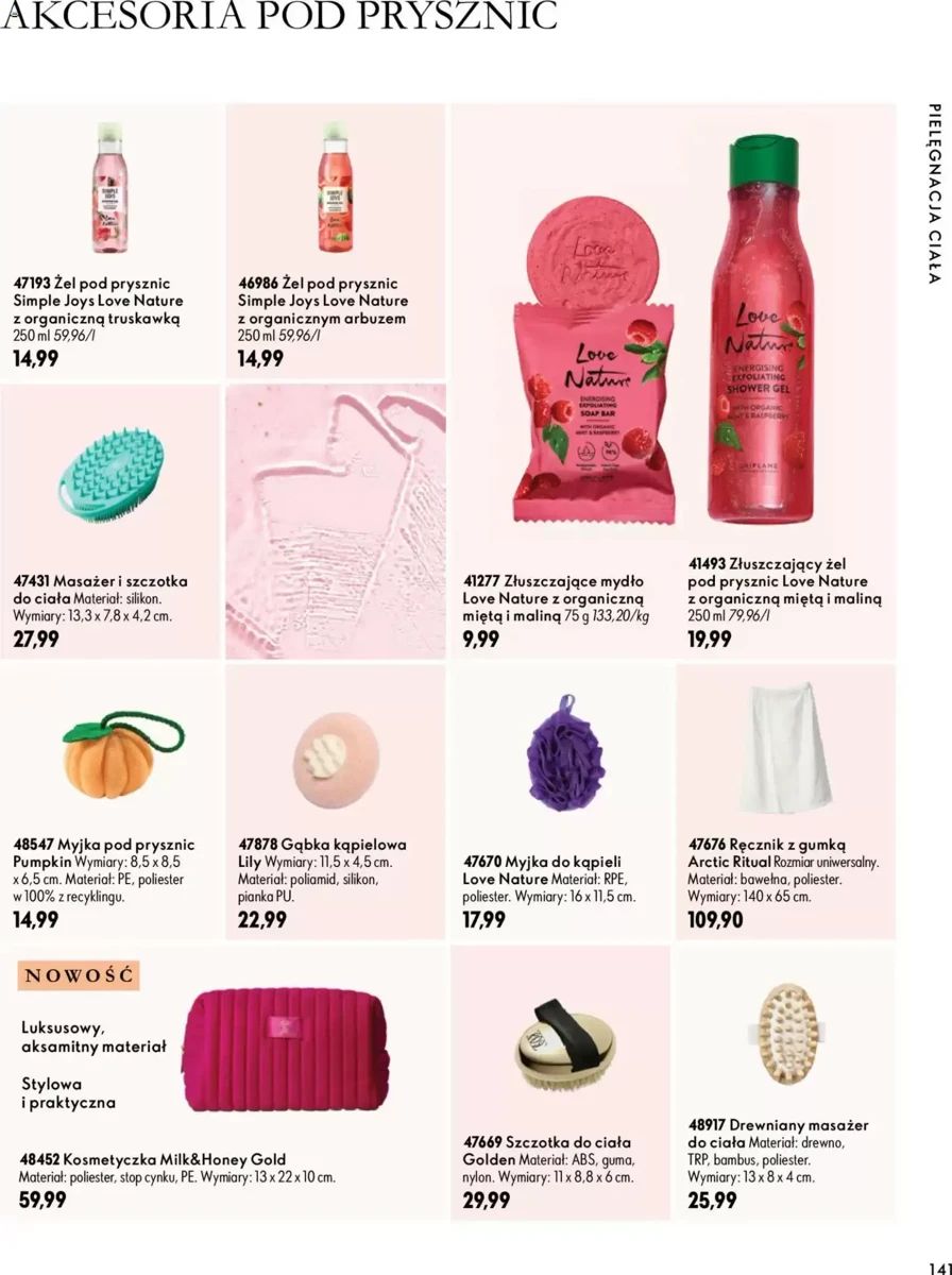 Gazetka Oriflame, strona 141 z 172