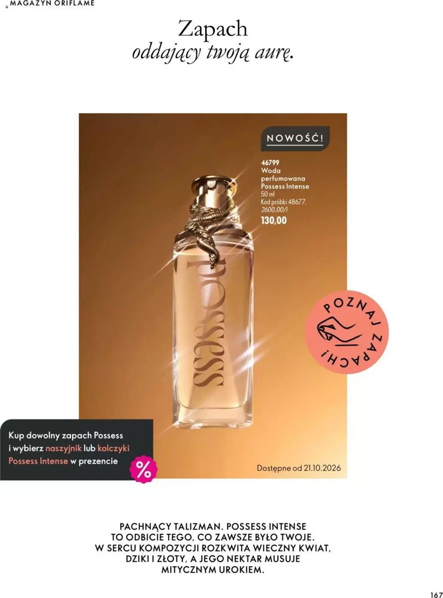 Gazetka Oriflame, strona 167 z 172