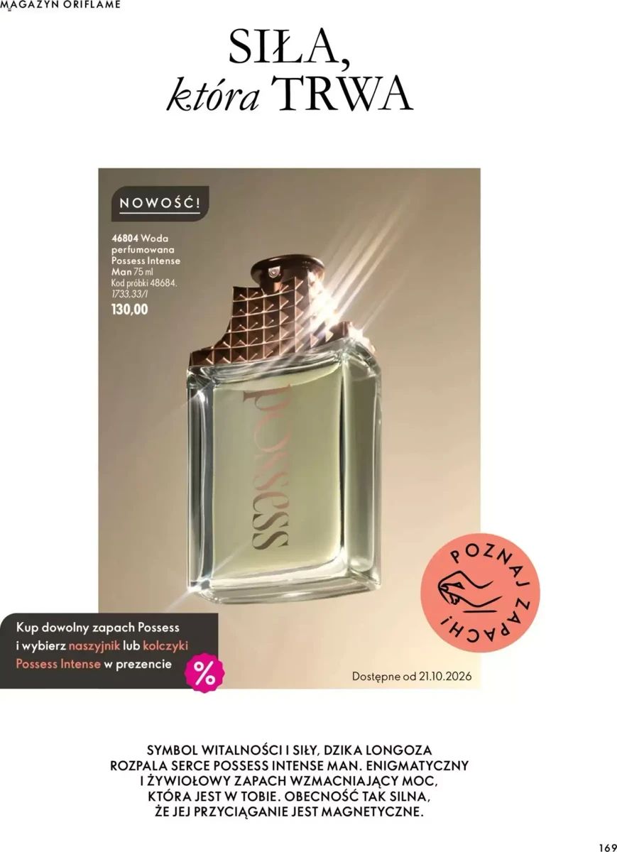 Gazetka Oriflame, strona 169 z 172