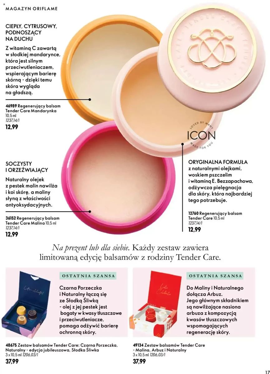 Gazetka Oriflame, strona 17 z 172