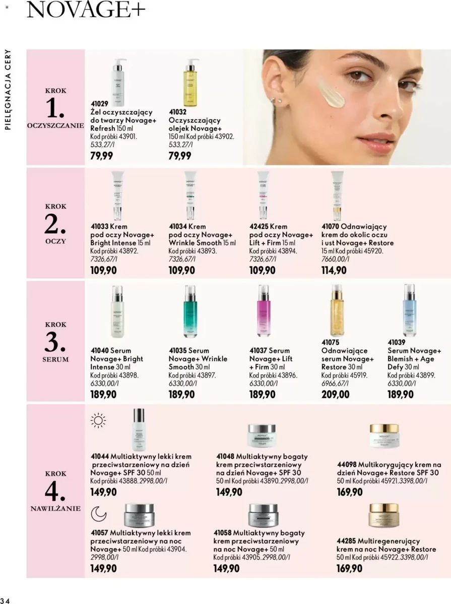 Gazetka Oriflame, strona 34 z 172