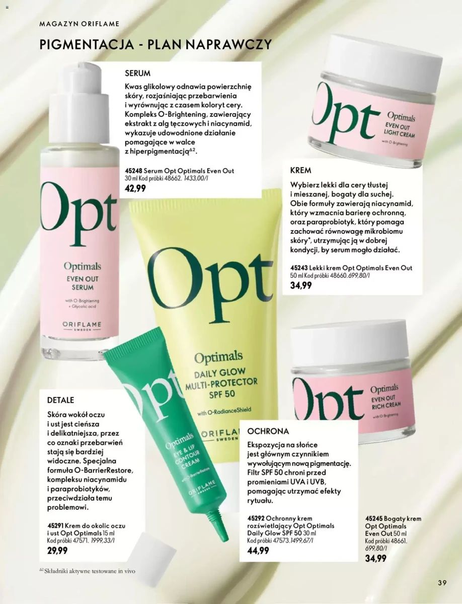 Gazetka Oriflame, strona 39 z 172