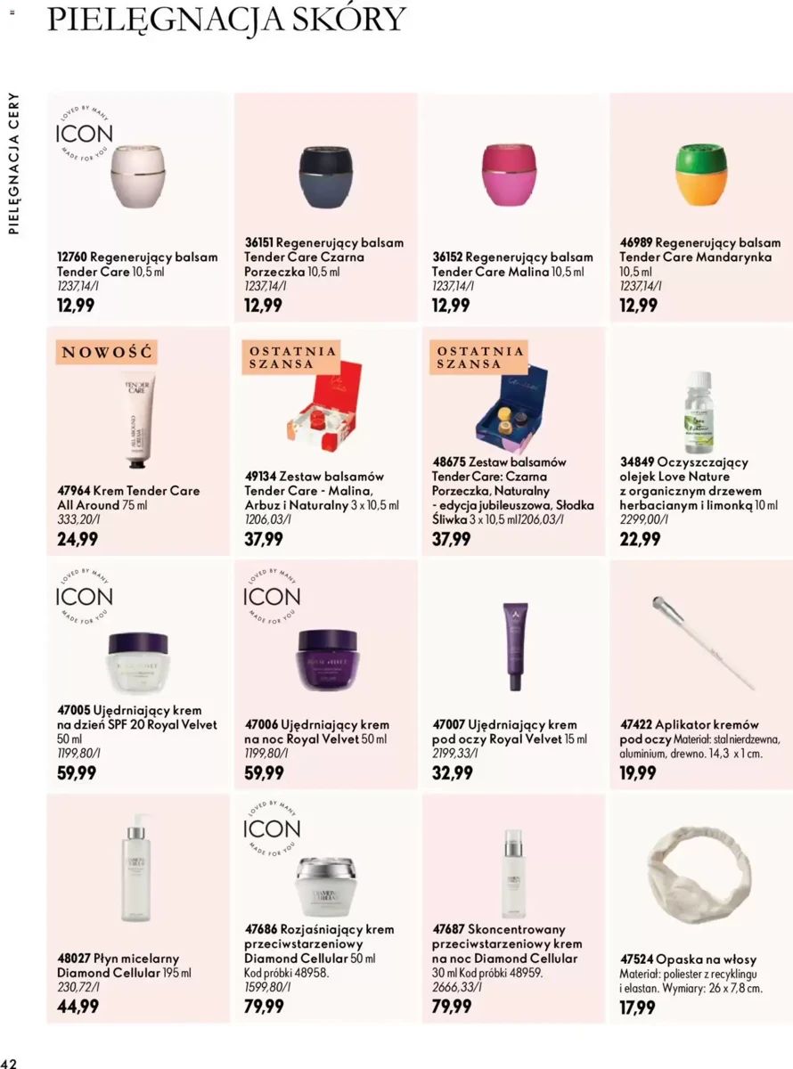 Gazetka Oriflame, strona 42 z 172