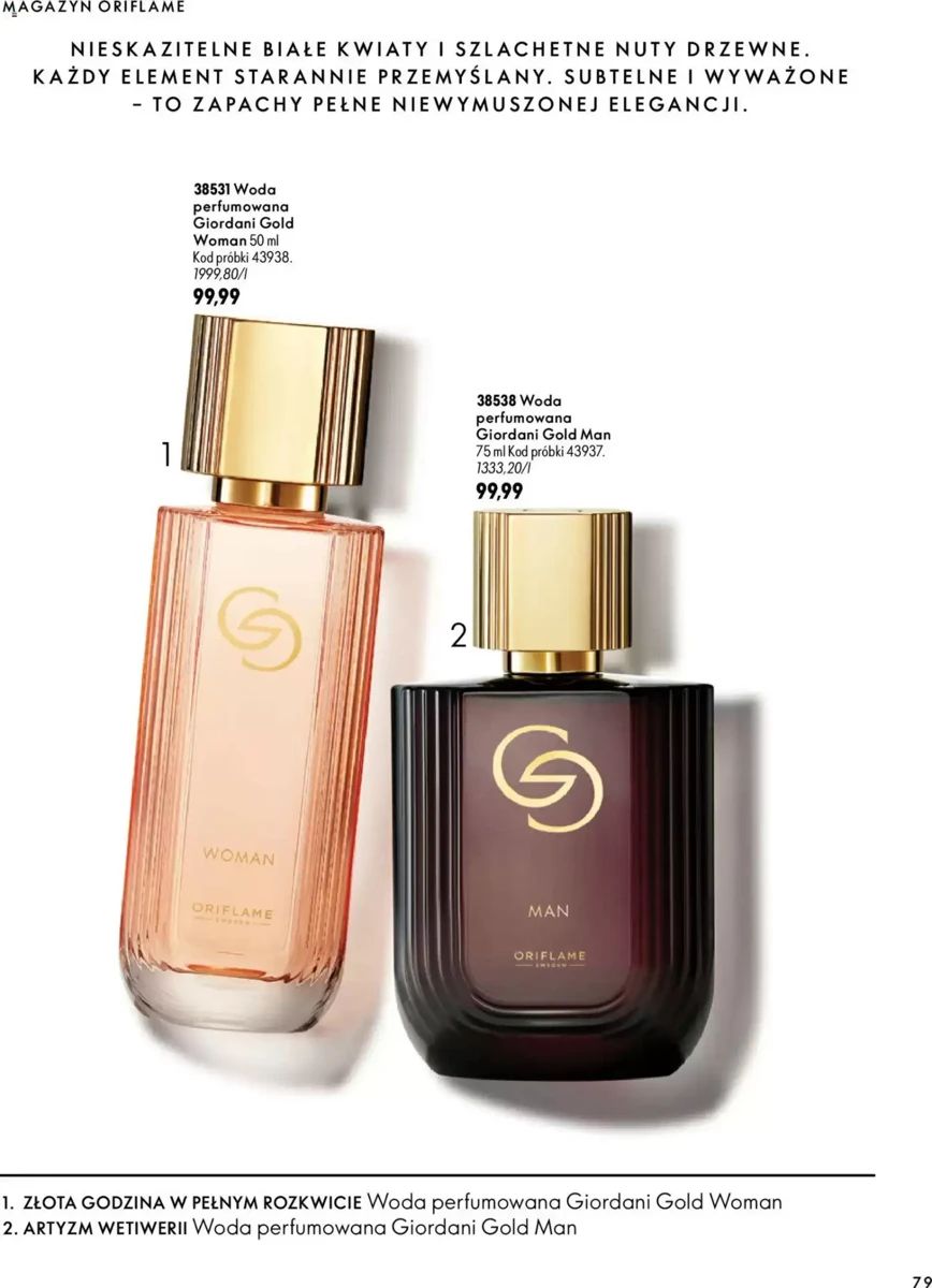 Gazetka Oriflame, strona 79 z 172
