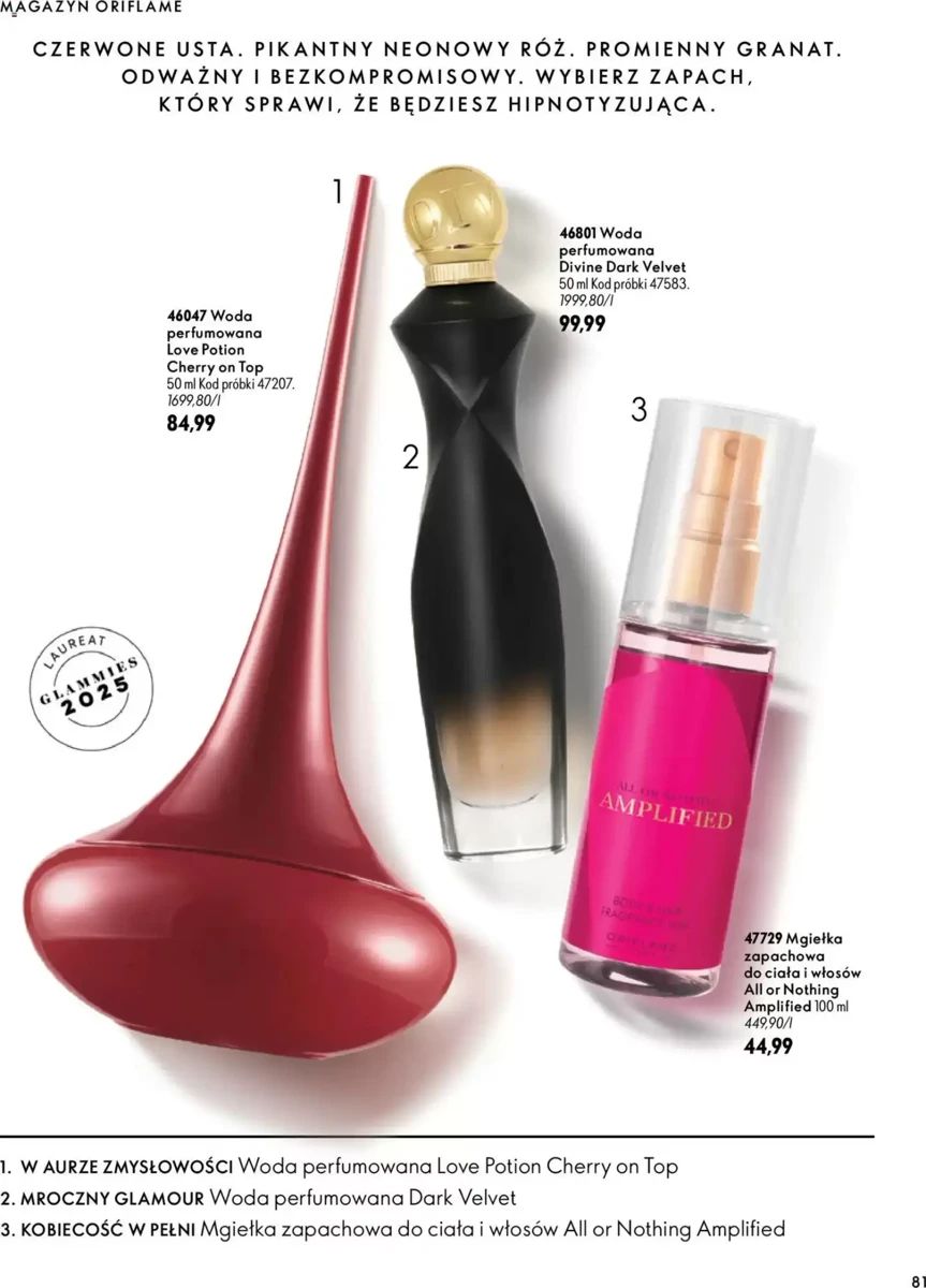Gazetka Oriflame, strona 81 z 172