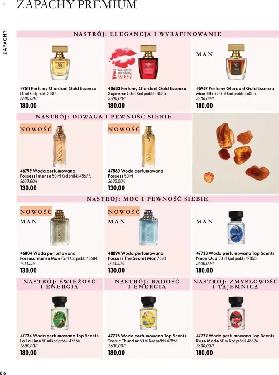 Gazetka Oriflame, strona 86 z 172