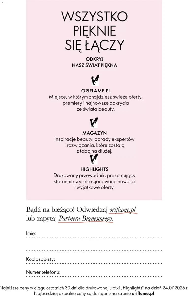 Gazetka Oriflame, strona 6 z 8