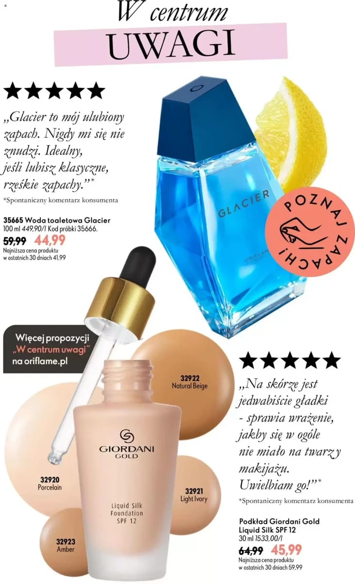 Gazetka Oriflame, strona 8 z 8