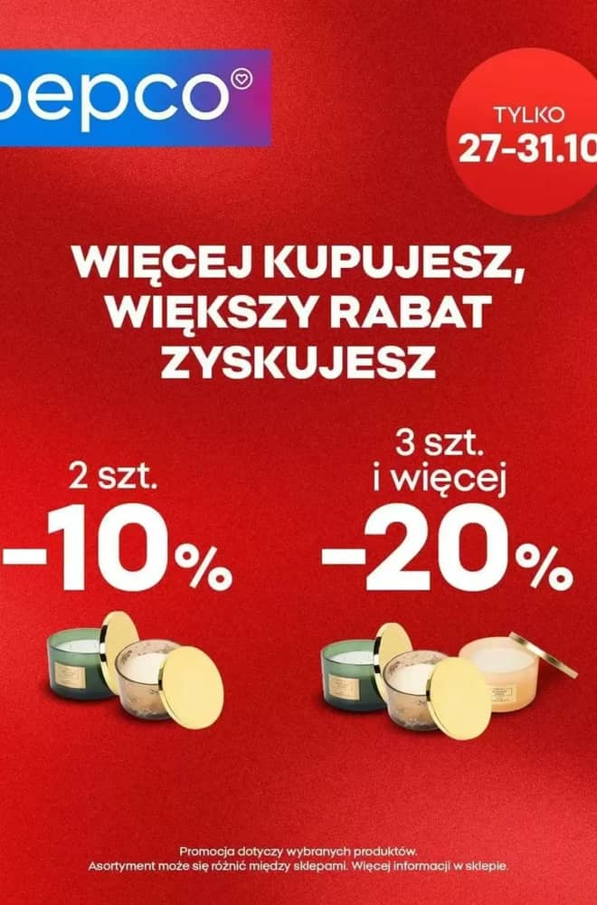 Okładka gazetki Pepco, ważna 28–31 październik 2026