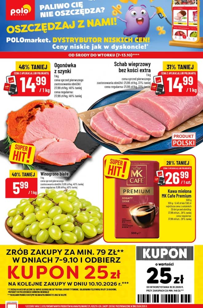 Okładka gazetki PoloMarket, ważna 7–13 październik 2026