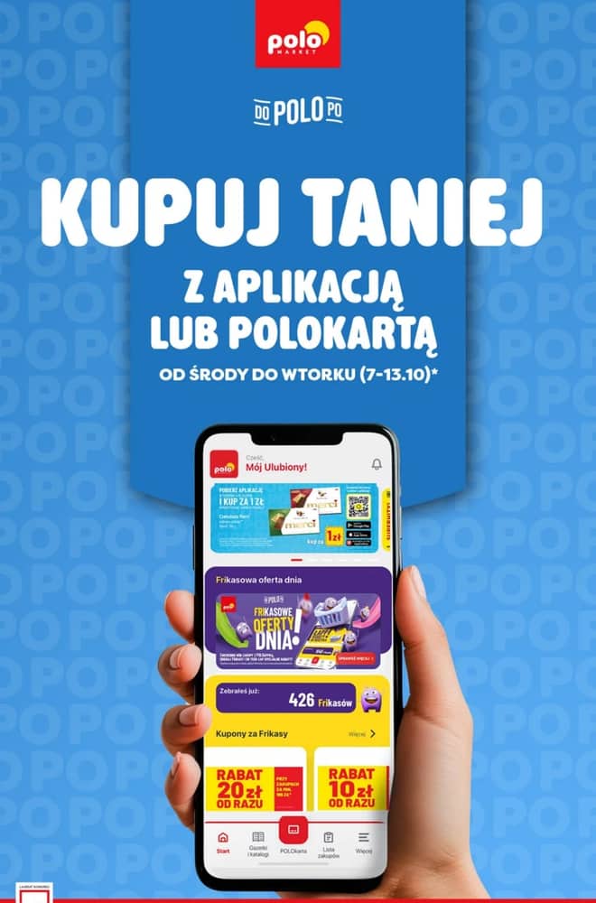 Okładka gazetki PoloMarket, ważna 7–13 październik 2026