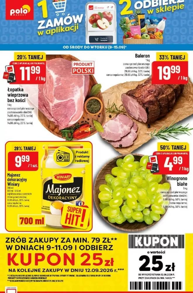Okładka gazetki PoloMarket, ważna 9–15 wrzesień 2026