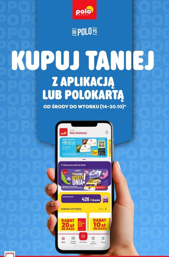 Okładka gazetki PoloMarket, ważna 14–20 październik 2026
